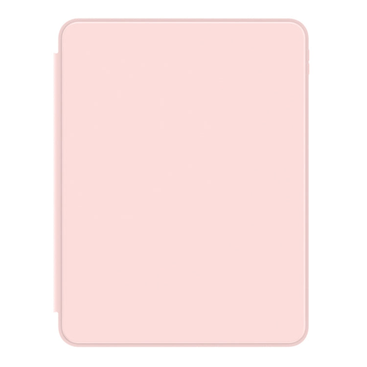 For iPad Pro 11 2024 Mutural Jianshang Series Smart Leather Tablet Case(Pink)