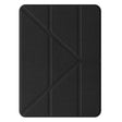 For iPad Pro 13 2024 Mutural Multi-fold Smart Leather Tablet Case(Black) - free shipping - PMC TechLife - Order now!
