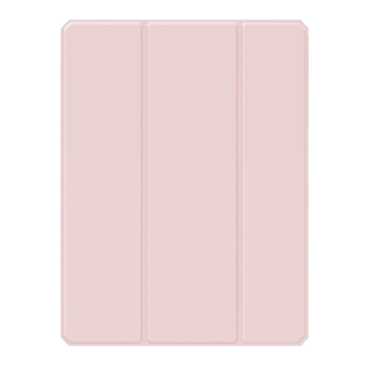 For iPad Pro 11 2024 Mutural Pinyue Series Smart Leather Tablet Case(Pink)
