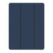 For iPad Air 11 2025 / 2024 Mutural Pinyue Series Smart Leather Tablet Case(Dark Blue)