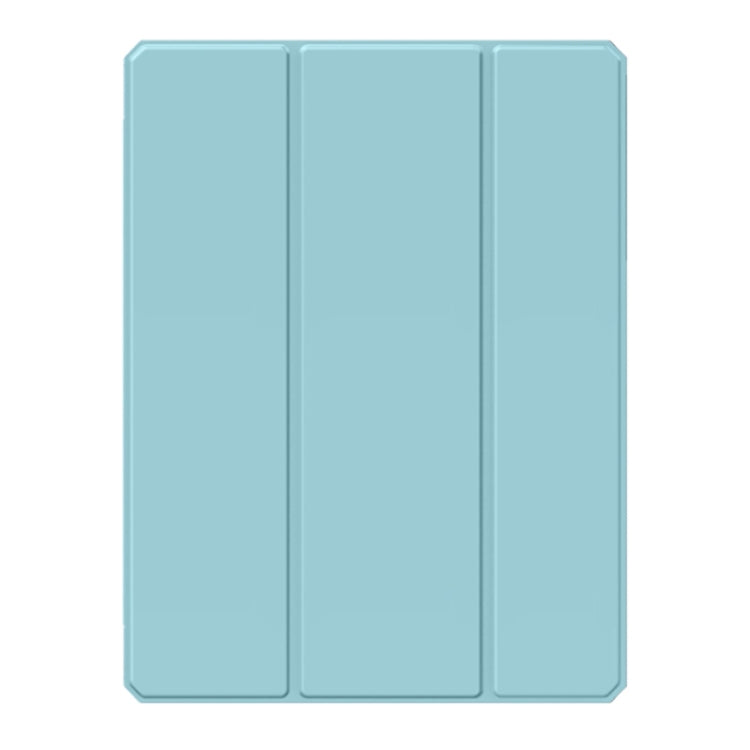 For iPad Air 11 2025 / 2024 Mutural Pinyue Series Smart Leather Tablet Case(Sky Blue)