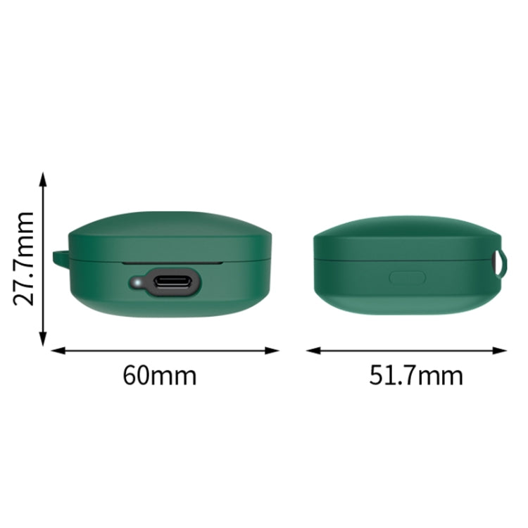For Xiaomi Redmi Buds 6 Active Headset Silicone Protective Case(Black)