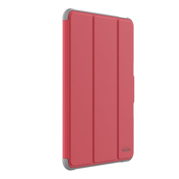 For iPad Pro 11 2024 Mutural PC Hybrid TPU Leather Smart Tablet Case(Red)