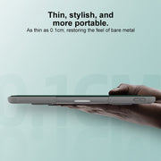 For iPad Pro 11 2024 Mutural PC Hybrid TPU Leather Smart Tablet Case(Dark Green)