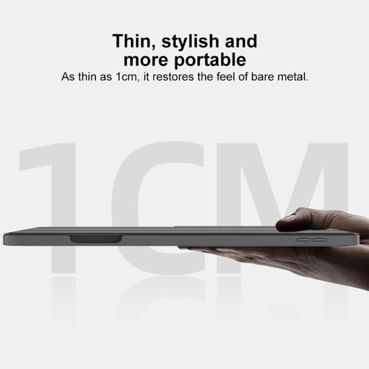 For iPad Air 13 2025 / 2024 Mutural YASHI Series Tablet Leather Smart Case(Green)