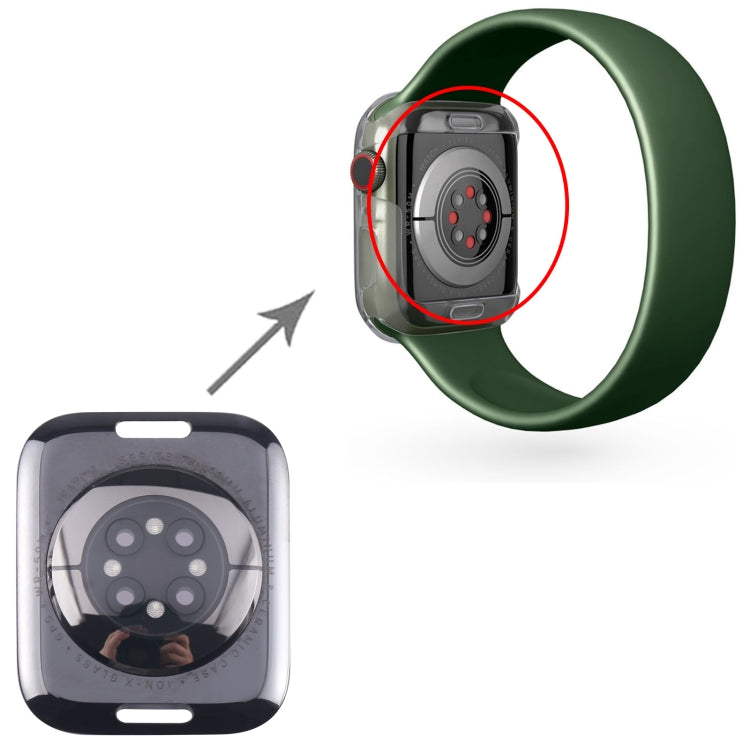 For Apple Watch Series 7 45mm LTE Glass Back Cover With Charging Module
