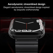 For Apple Watch 42mm PG60 Single Bead Bamboo Joint Titanium Metal Watch Band(Silver)