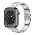 For Apple Watch Series 4 44mm PG94 Dual-link Modified Stainless Steel Watch Band(Silver) - free shipping - PMC TechLife - Order now!