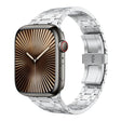 For Apple Watch Series 10 46mm PG94 Dual-link Modified Stainless Steel Watch Band(Silver) - free shipping - PMC TechLife - Order now!