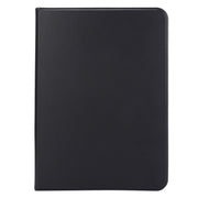 For iPad Pro 13 2024 Stretch Voltage Plain Leather Smart Tablet Case(Black)