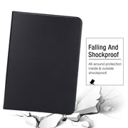 For iPad Pro 13 2024 Stretch Voltage Plain Leather Smart Tablet Case(Black)