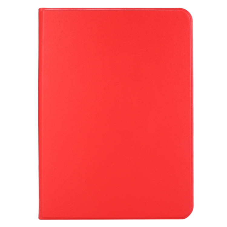 For iPad Pro 13 2024 Stretch Voltage Plain Leather Smart Tablet Case(Red)