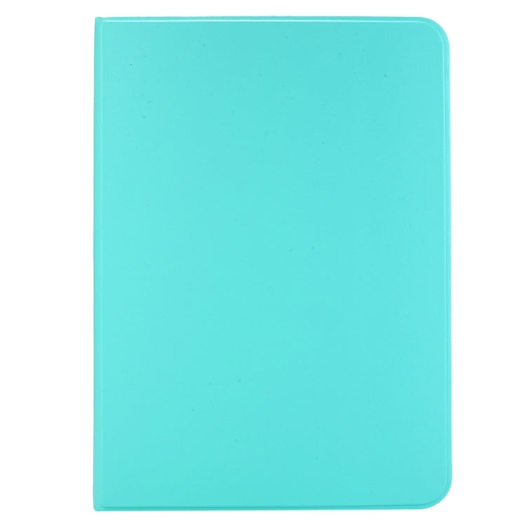 For iPad Air 13 2024 Stretch Voltage Plain Leather Smart Tablet Case(Green)
