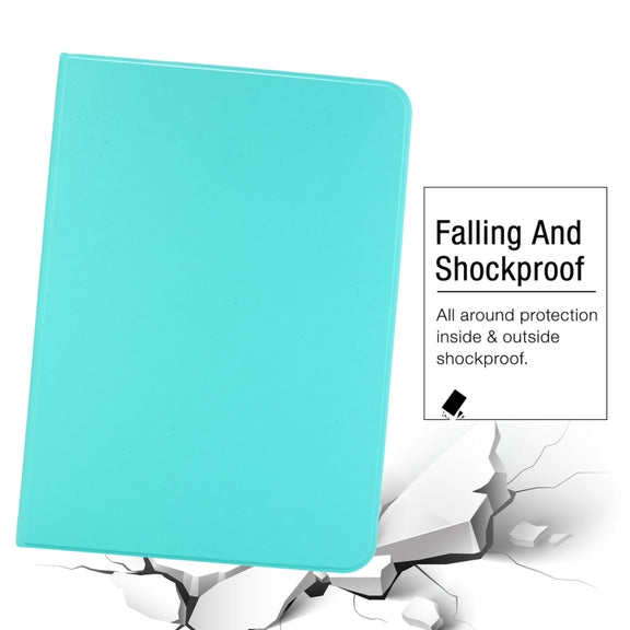 For iPad Air 13 2024 Stretch Voltage Plain Leather Smart Tablet Case(Green)