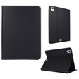 For iPad Air 11 2025 / 2024 Stretch Voltage Plain Leather Smart Tablet Case(Black) - iPad Air 11 2025 / 2024 Cases by PMC TechLife | Online Shopping South Africa | PMC TechLife | Buy Now Pay Later Mobicred
