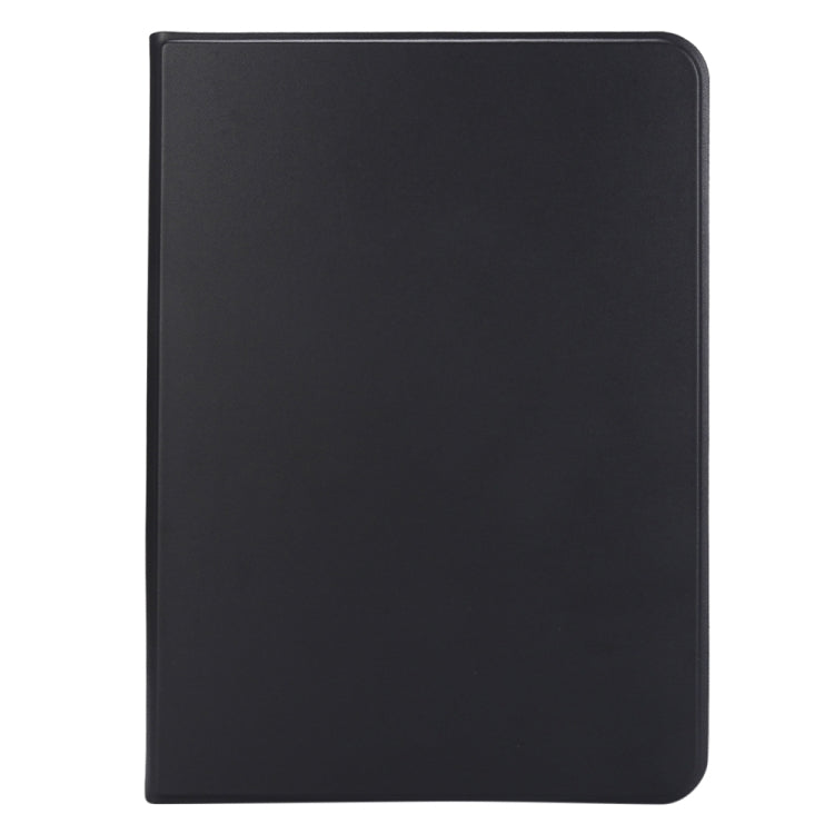 For iPad Air 11 2025 / 2024 Stretch Voltage Plain Leather Smart Tablet Case(Black)