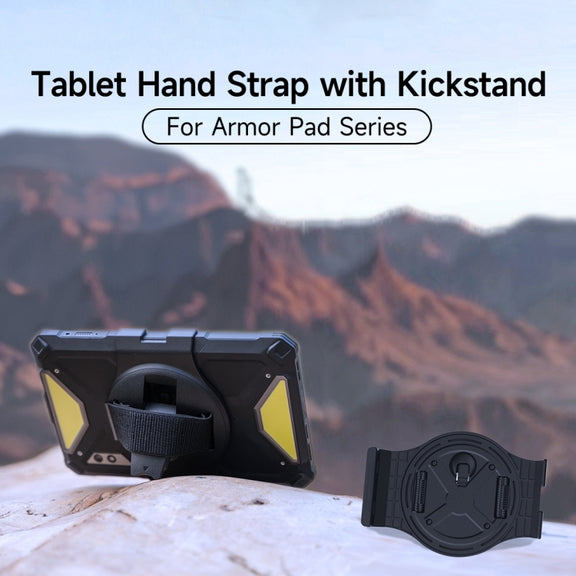 Ulefone UAS01 Tablet Hand Strap Holder for Armor Pad 3 Pro(Black)