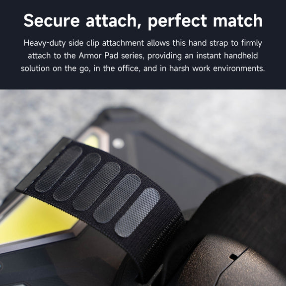 Ulefone UAS01 Tablet Hand Strap Holder for Armor Pad 3 Pro(Black)