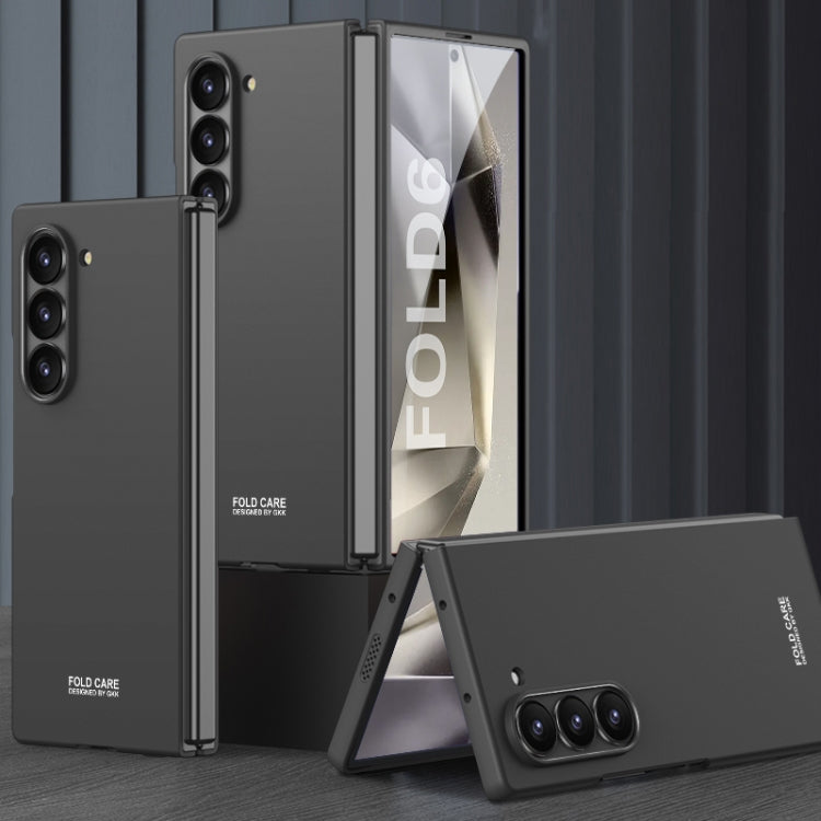 For Samsung Galaxy Z Fold6 GKK Integrated Ultra-thin Full Coverage Protective Case(Black)