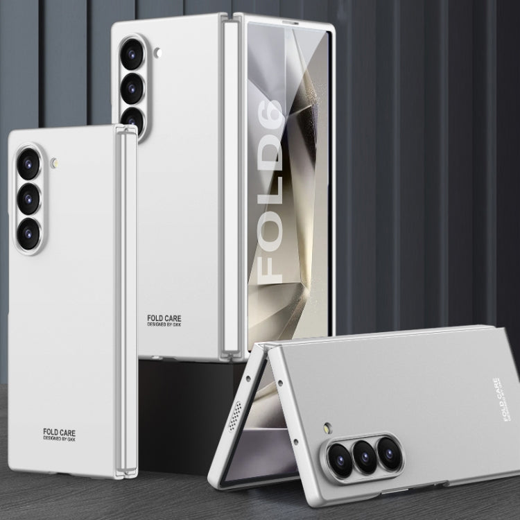 For Samsung Galaxy Z Fold6 GKK Integrated Ultra-thin Full Coverage Protective Case(Silver)