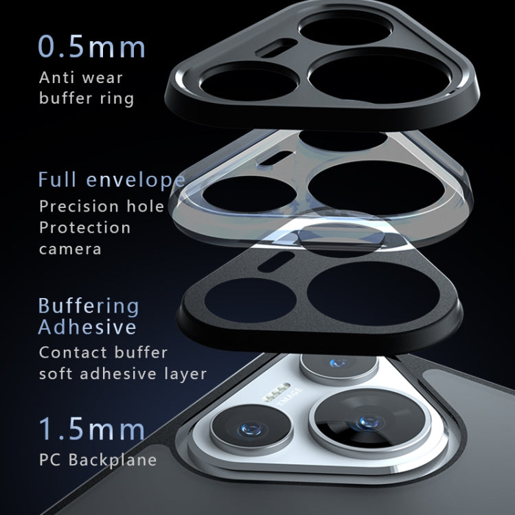 For Huawei Pura 70 Pro / 70 Pro+ Armor Precise Hole PC Hybrid TPU Phone Case(Transparent)