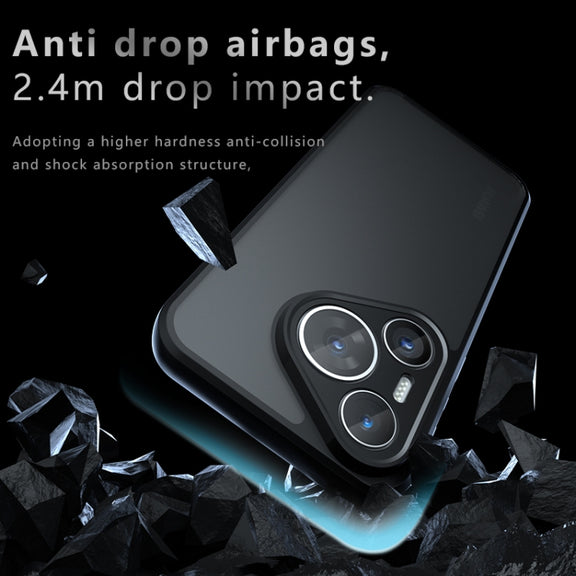 For Huawei Pura 70 Pro / 70 Pro+ Armor Precise Hole PC Hybrid TPU Phone Case(Transparent)