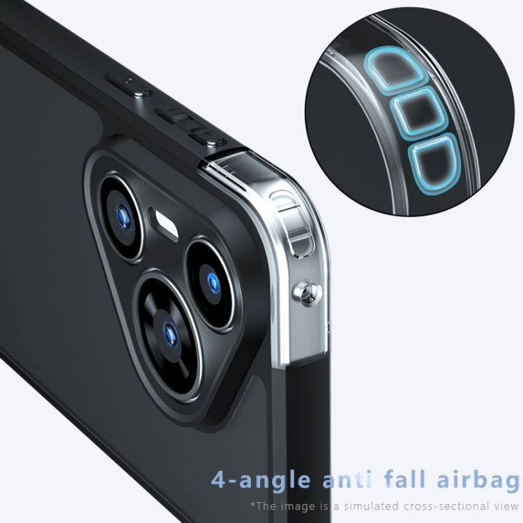For Huawei Pura 70 Pro / 70 Pro+ Armor Precise Hole PC Hybrid TPU Phone Case(Transparent)