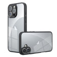 For iPhone 16 Pro Armor Precise Hole PC Hybrid TPU Phone Case(Transparent) - iPhone 16 Pro Cases by PMC TechLife | Online Shopping South Africa | PMC TechLife | Buy Now Pay Later Mobicred