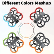 For DJI Avata 2 Sunnylife Drone Anti-Collision Protective Cover Propeller Ring Stripes(Green)
