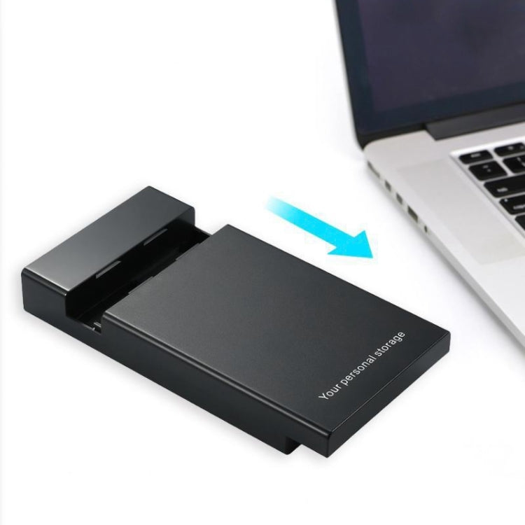 HDD 2.5 / 3.5 inch USB3.0 External Hard Drive Enclosure Case for Laptop Computer(EU Plug)