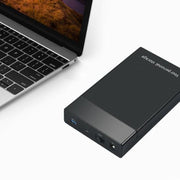 HDD 2.5 / 3.5 inch USB3.0 External Hard Drive Enclosure Case for Laptop Computer(US Plug)
