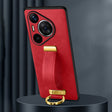 For Huawei Pura 70 SULADA PC Hybrid Leather Texture Skin Feel Shockproof Phone Case(Red) - free shipping - PMC Jewellery - Order now!