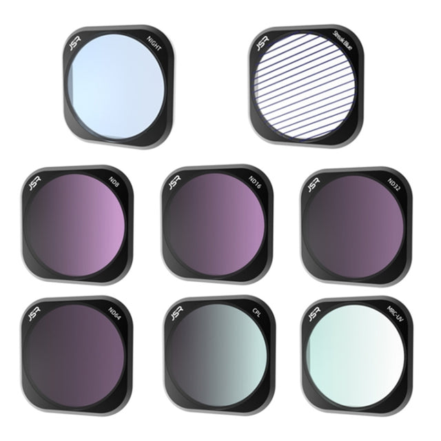 For Insta360 Ace Pro JSR ACE PRO KB Series Camera Lens Filter, Filter:8 in 1 UV CPL ND NIGHT