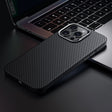For iPhone 15 Pro Max SULADA 600D Kevlar Texture PC Shockproof Phone Case(Black) - iPhone 15 Pro Max Cases by SULADA | Online Shopping South Africa | PMC TechLife | Buy Now Pay Later Mobicred