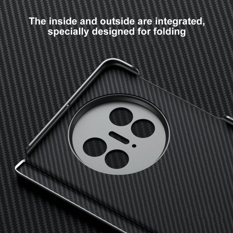 For Huawei Mate X5 SULADA 600D Kevlar Texture PC Shockproof Phone Case(Brown)