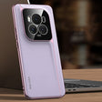For Honor Magic6 SULADA Frameless Top Layer Cowhide Leather + PC Phone Case(Purple) - free shipping - PMC TechLife - Order now!