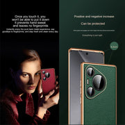 For Huawei Pura 70 Pro SULADA TPU + Litchi Texture Leather Phone Case(Brown)
