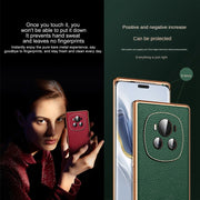 For Honor Magic6 SULADA TPU + Litchi Texture Leather Phone Case(Brown)