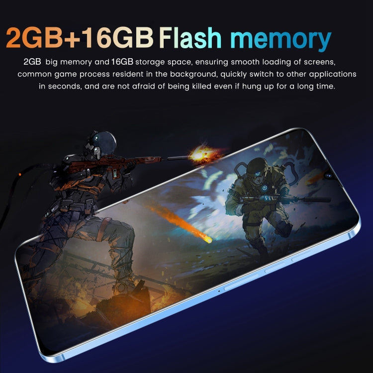 SDT90 / S25 Ultra, 2GB+16GB, 6.3 inch Screen, Face Identification, Android 10.0 MTK6737 Quad Core, Network: 4G, Dual SIM(White)