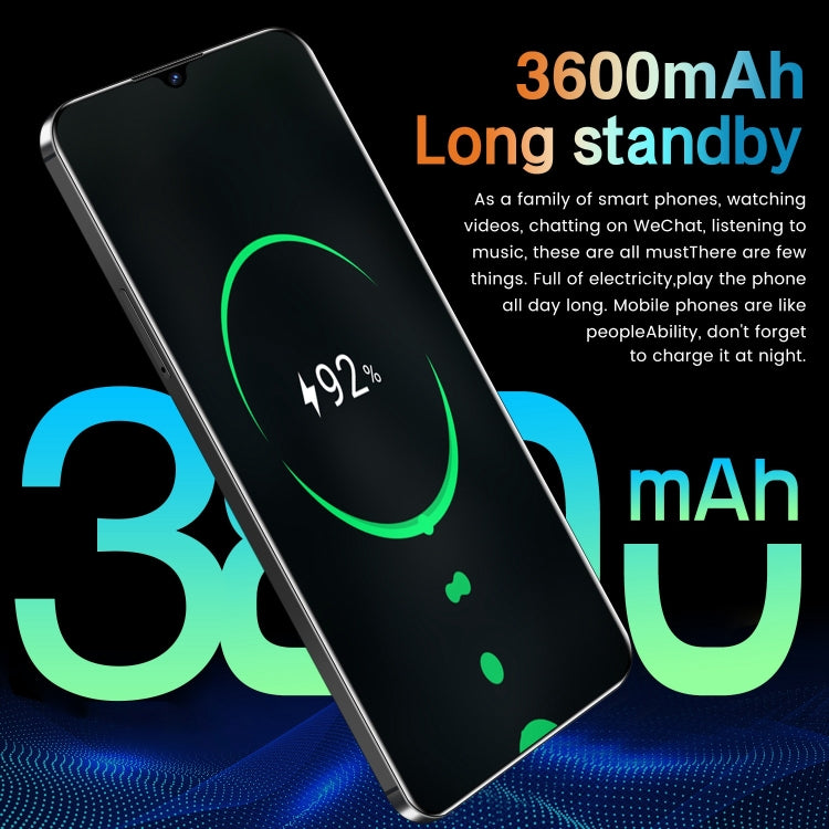 SDT90 / S25 Ultra, 2GB+16GB, 6.3 inch Screen, Face Identification, Android 10.0 MTK6737 Quad Core, Network: 4G, Dual SIM(Blue)