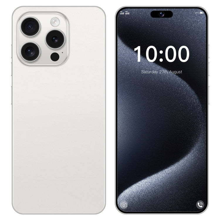 VD1 / i15 Pro Max, 3GB+64GB, 6.8 inch Screen, Face Identification, Android 10.0 MTK6753 Octa Core, Network: 4G, Dual SIM(White)