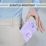 For Blackview Color 8 Skin Feel Embossed Leather Phone Case(Light Purple)