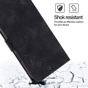 For Ulefone Note 14 Skin Feel Embossed Leather Phone Case(Black)