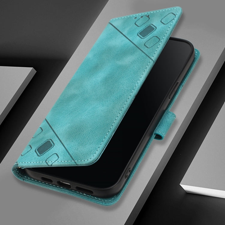 For Ulefone Note 14 Skin Feel Embossed Leather Phone Case(Green)
