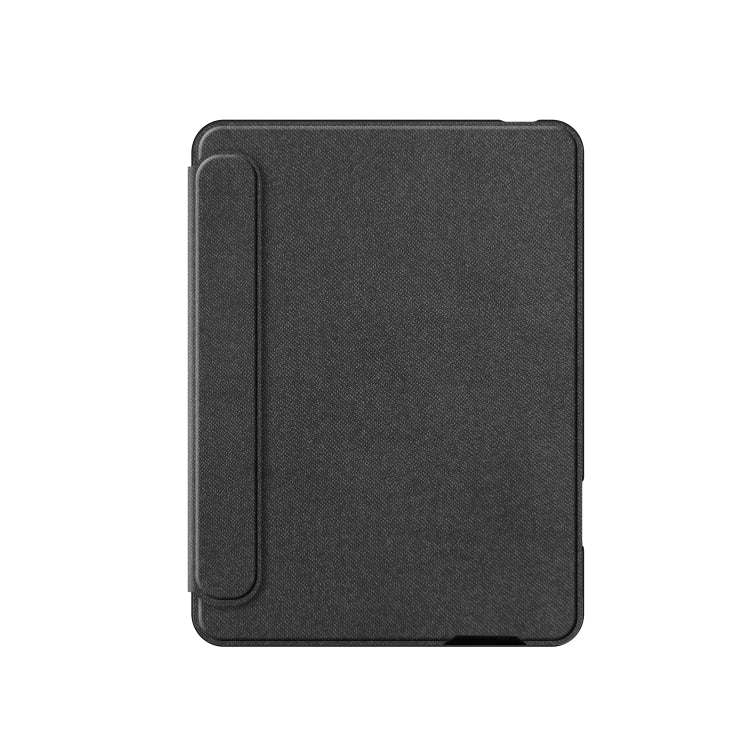 For iPad mini 6 Intelligent Detachable Touch Bluetooth Keyboard Leather Tablet Case with Backlight/Pen Slot(Black)