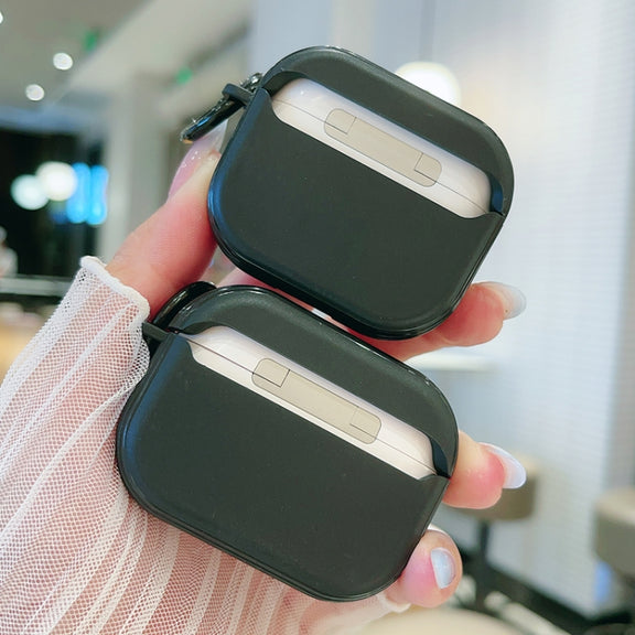 For AirPods 3 3D Colorful Pattern Bluetooth Earphone Protective Case(Black Bow)