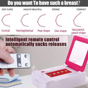 Portable USB Charging Chest Electric Massage Instrument, Style:Ordinary Paragraph(A Cup)