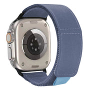 For Apple Watch Ultra 2 49mm Loop Woven Nylon Watch Band(Sky Blue)