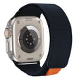 For Apple Watch Ultra 49mm Loop Woven Nylon Watch Band(Midnight) - Watch Bands by PMC TechLife | Online Shopping South Africa | PMC TechLife | Buy Now Pay Later Mobicred