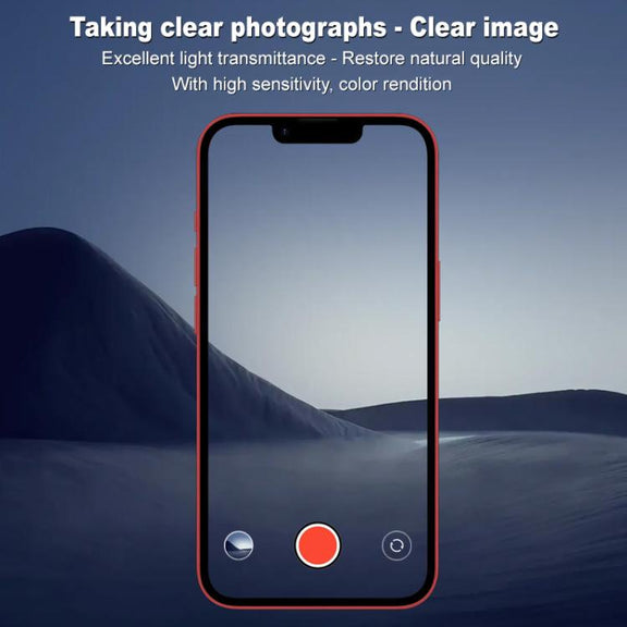 For iPhone 16e imak High Definition Integrated Glass Lens Film